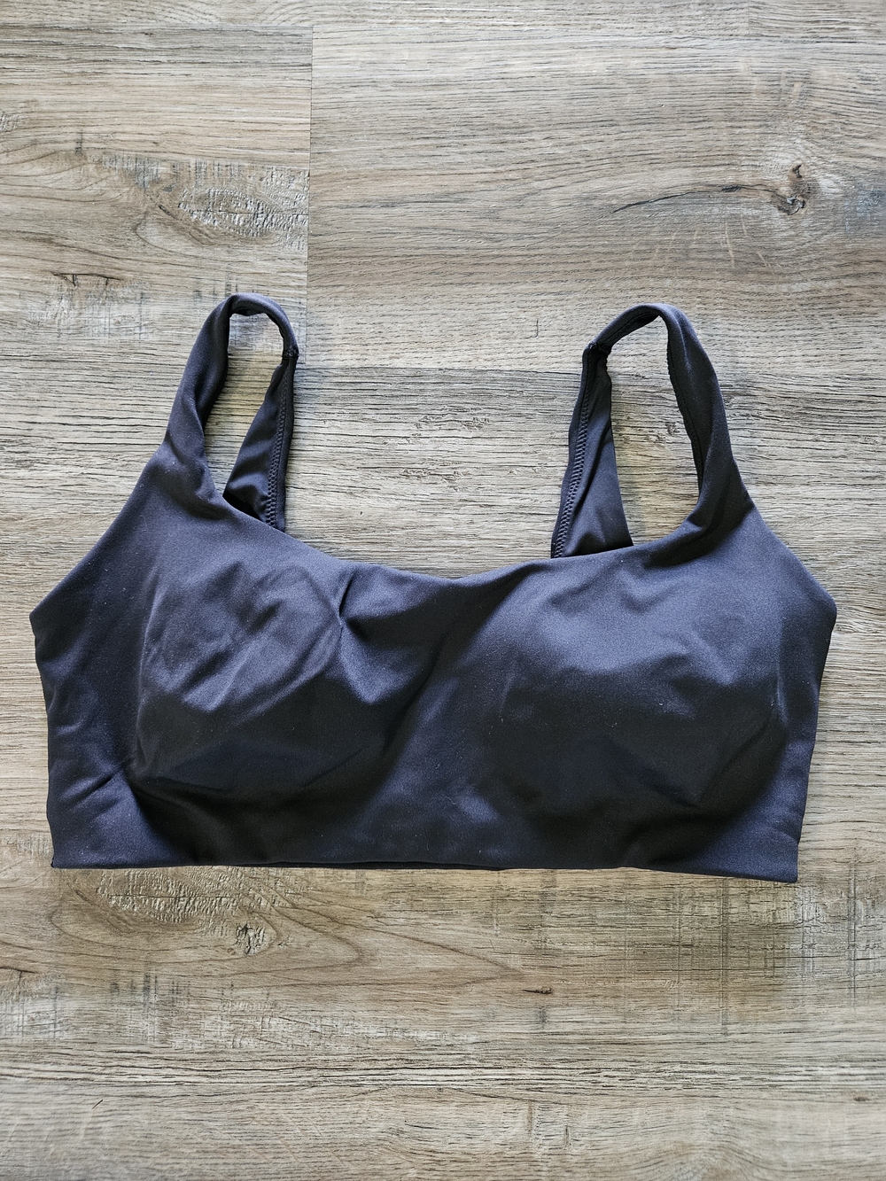Nike x SKIMS Obsidian Matte Scoop Neck Bra